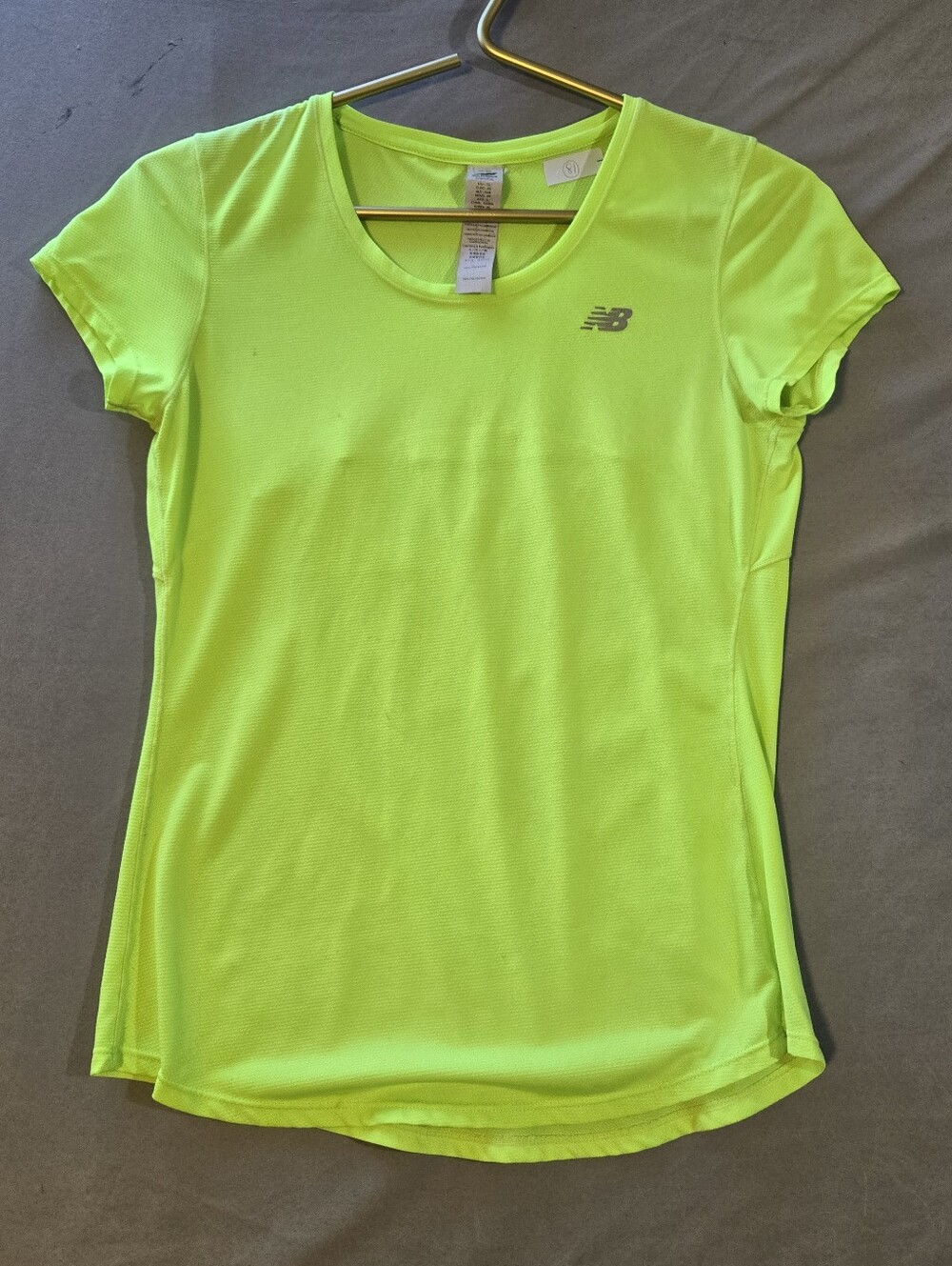 New Balance Women's Performance Short Sleeve Tee In Neon Yellow